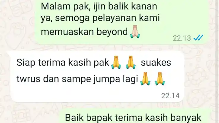 Testimoni Pelanggan